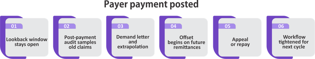 Payer payment posted